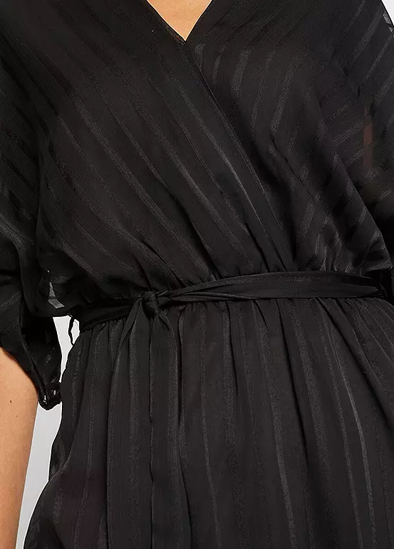 Stripy Chiffon Dress 7 Stripy Chiffon Dress - Image 5