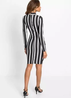Stripy Shirt Dress -Lush Fit Store Stripy Shirt Dress931601FRSP W01