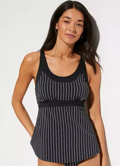 Stripy Tankini Top