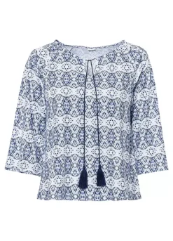 Tassel Tie Tunic -Lush Fit Store Tassel Tie Tunic958379FRSC