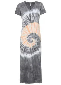 Lush Fit Store -Lush Fit Store Tie Dye Maxi Dress956938FRSC