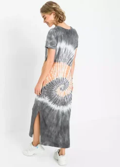 Tie Dye Maxi Dress -Lush Fit Store Tie Dye Maxi Dress956938FRSP W01