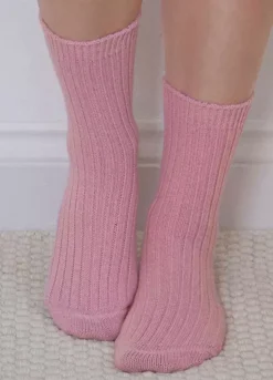 Totes Ladies Cashmere Blend Ankle Socks Pink/Grey 2 Pack -Lush Fit Store Totes Ladies Cashmere Blend Ankle Socks Pink Grey 2 Pack98D890FRSP W02