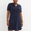 Towelling Tennis Dress -Lush Fit Store Towelling Tennis Dress923819FRSB