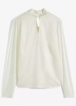 Twisted Collar Top -Lush Fit Store Twisted Collar Top924217FRSC