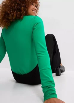 Twisted Jersey Top -Lush Fit Store Twisted Jersey Top949138FRSP W03