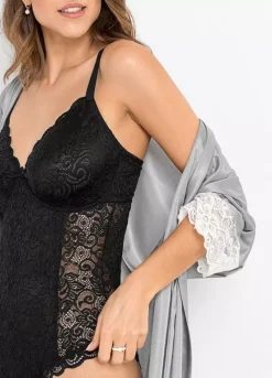 Underwired Lace Body -Lush Fit Store Underwired Lace Body947757FRSP W02