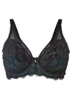 Underwired Lace Minimiser Bra -Lush Fit Store Underwired Lace Minimiser Bra955671FRSC