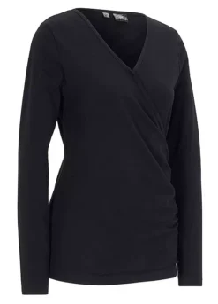 V-Neck Cotton Top -Lush Fit Store V Neck Cotton Top971691FRSC