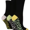 Wild Feet Ladies Pack Of 3 Animal Print Socks 2 Wild Feet Ladies Pack Of 3 Animal Print Socks -Lush Fit Store Wild Feet Ladies Pack of 3 Animal Print Socks21K693FRSP