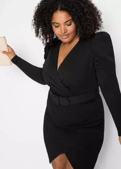 Wrap Party Dress -Lush Fit Store Wrap Party Dress917334FRSB W02