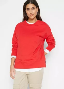 Zip Detail Sweatshirt