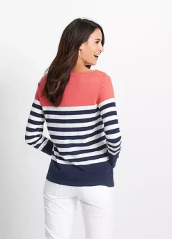 Bonprix Boat Neck T-Shirt -Lush Fit Store bonprix Boat Neck T Shirt961419FRSP W01