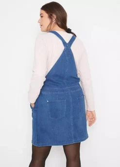 Bonprix Denim Pinafore -Lush Fit Store bonprix Denim Pinafore968659FRSB W01