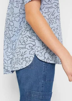 Bonprix Floral Print Tunic Top -Lush Fit Store bonprix Floral Print Tunic Top912302FRSP W03