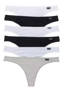 Bonprix Pack Of 6 Thongs