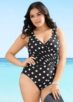 Bonprix Wraparound Shaper Swimsuit